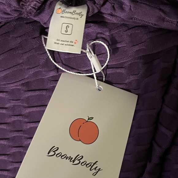NWT-Boom Booty leggings size small in purple - Picture 8 of 8
